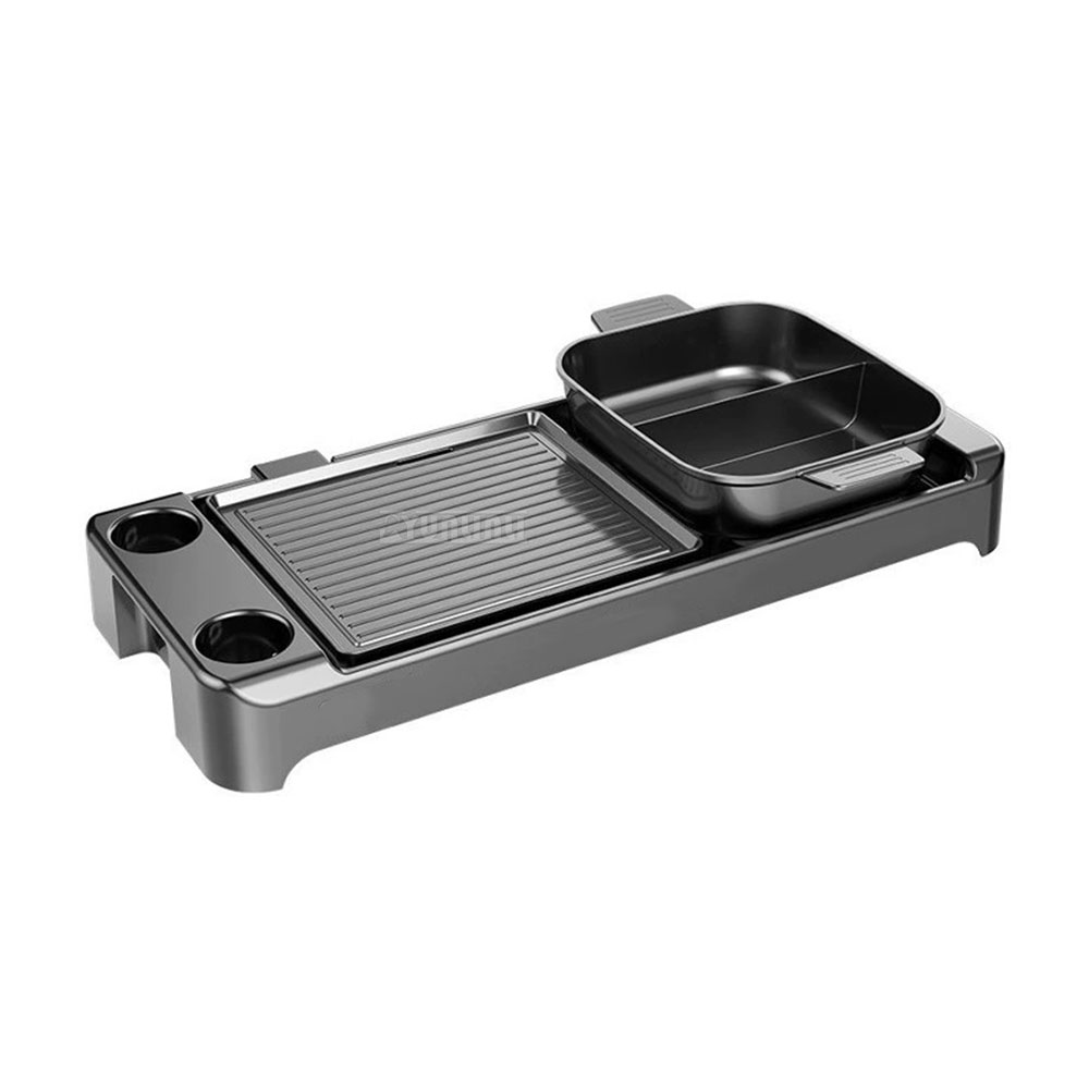 Home Cooking Electric - Electric Barbecue Hotpot Stove Dual Flavor