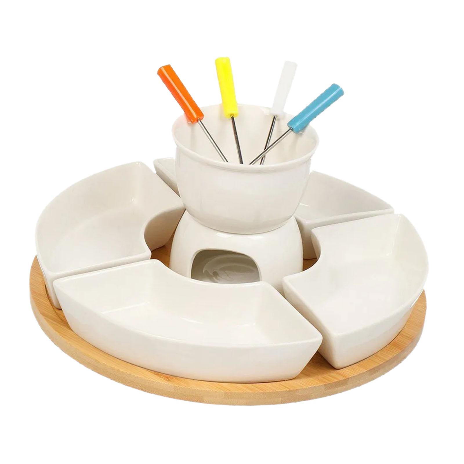 Fondue Pot Ceramic - Fondue Pot Melting Pot Set, Butter