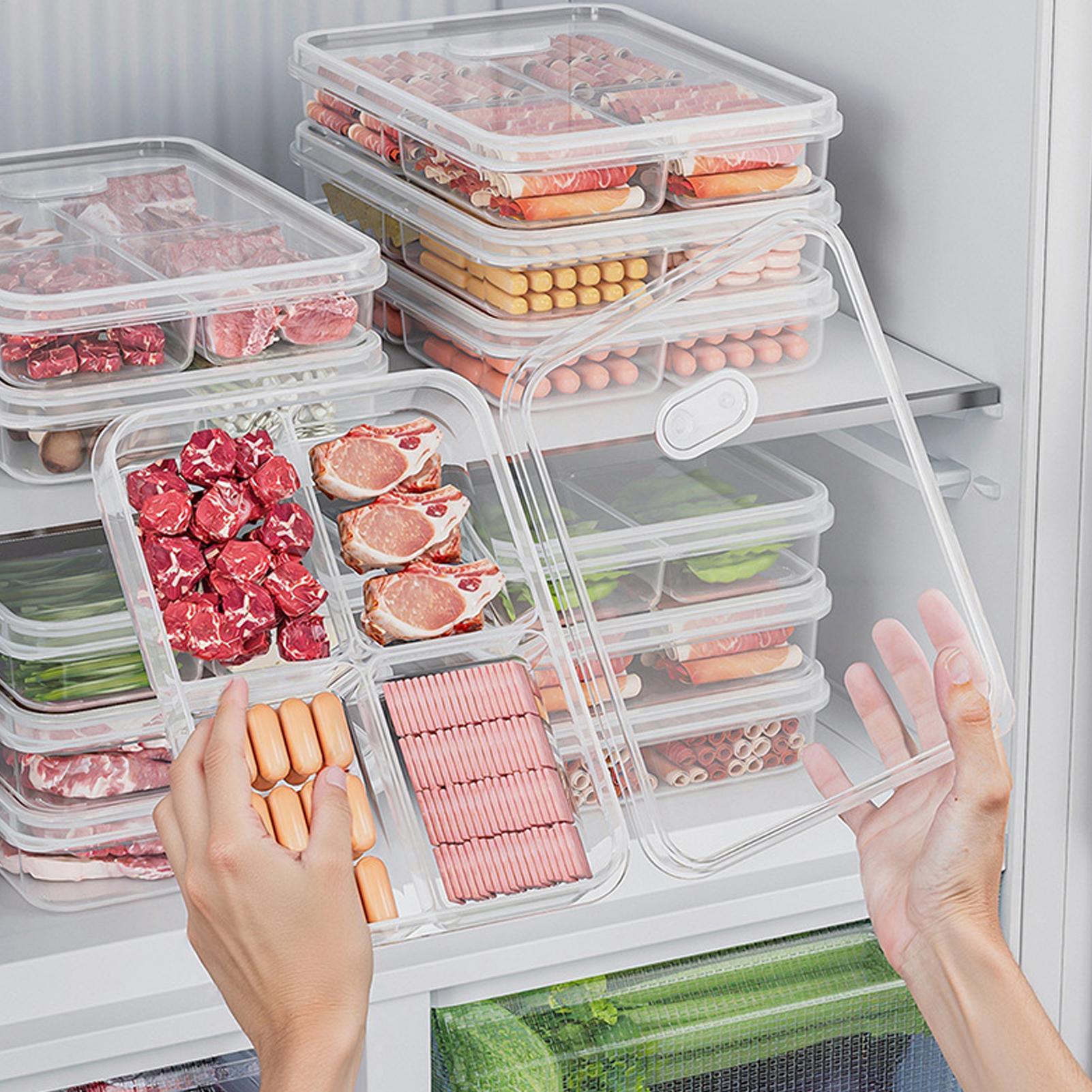 Home Cooking Food - 1PC Refrigerator Storage Box Meat Vegetable