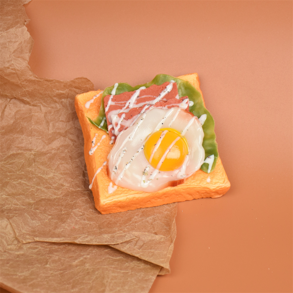 PU Simulated Cooking Toast Sli - Home Cooking Meals 评论和价格