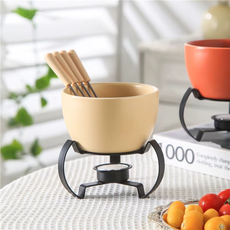 Eco-Friendly Ceramic Bowl with - Fondue Pot Ceramic 评论和价格