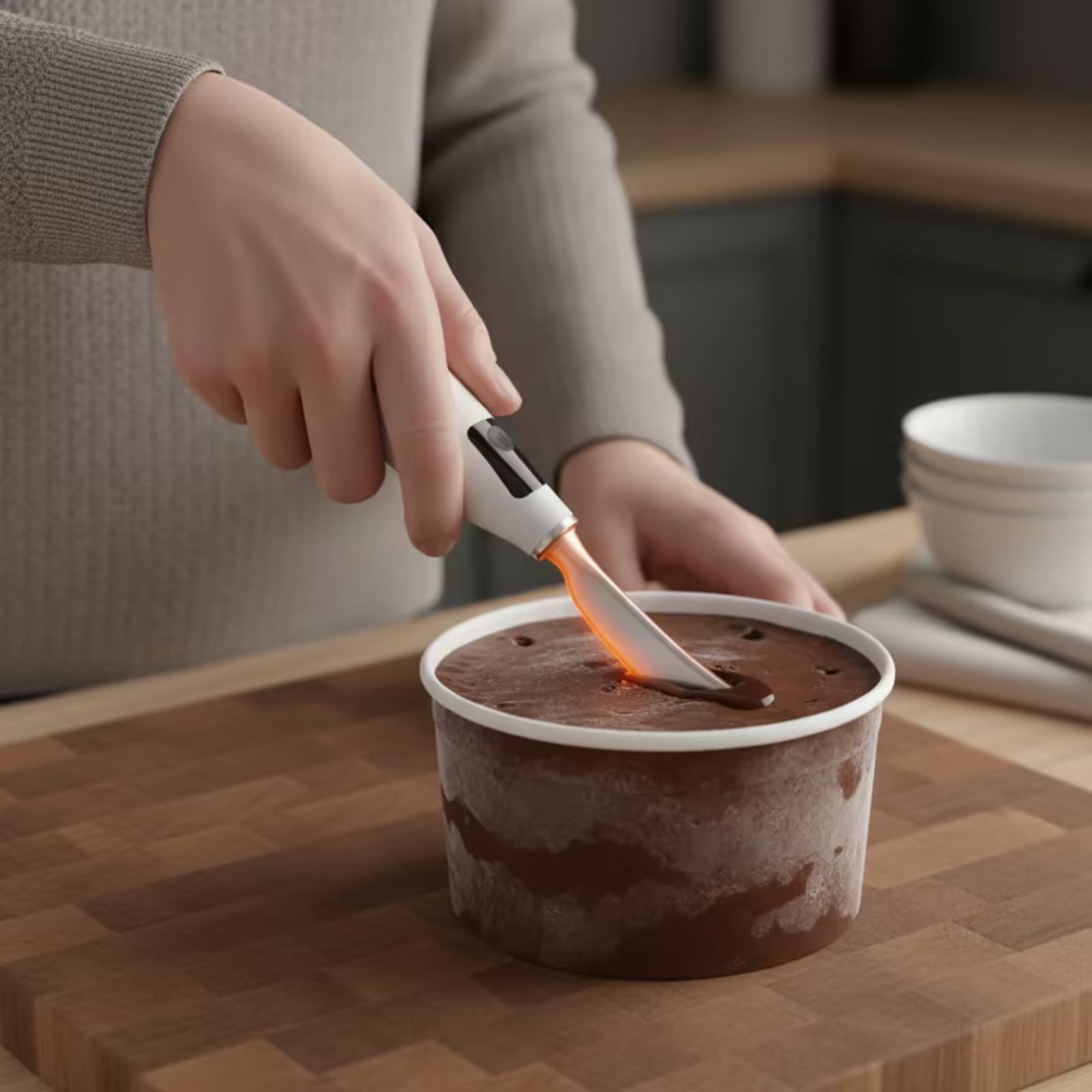 Rechargeable Electric Ice Crea - Home Cooking Electric 评论和价格