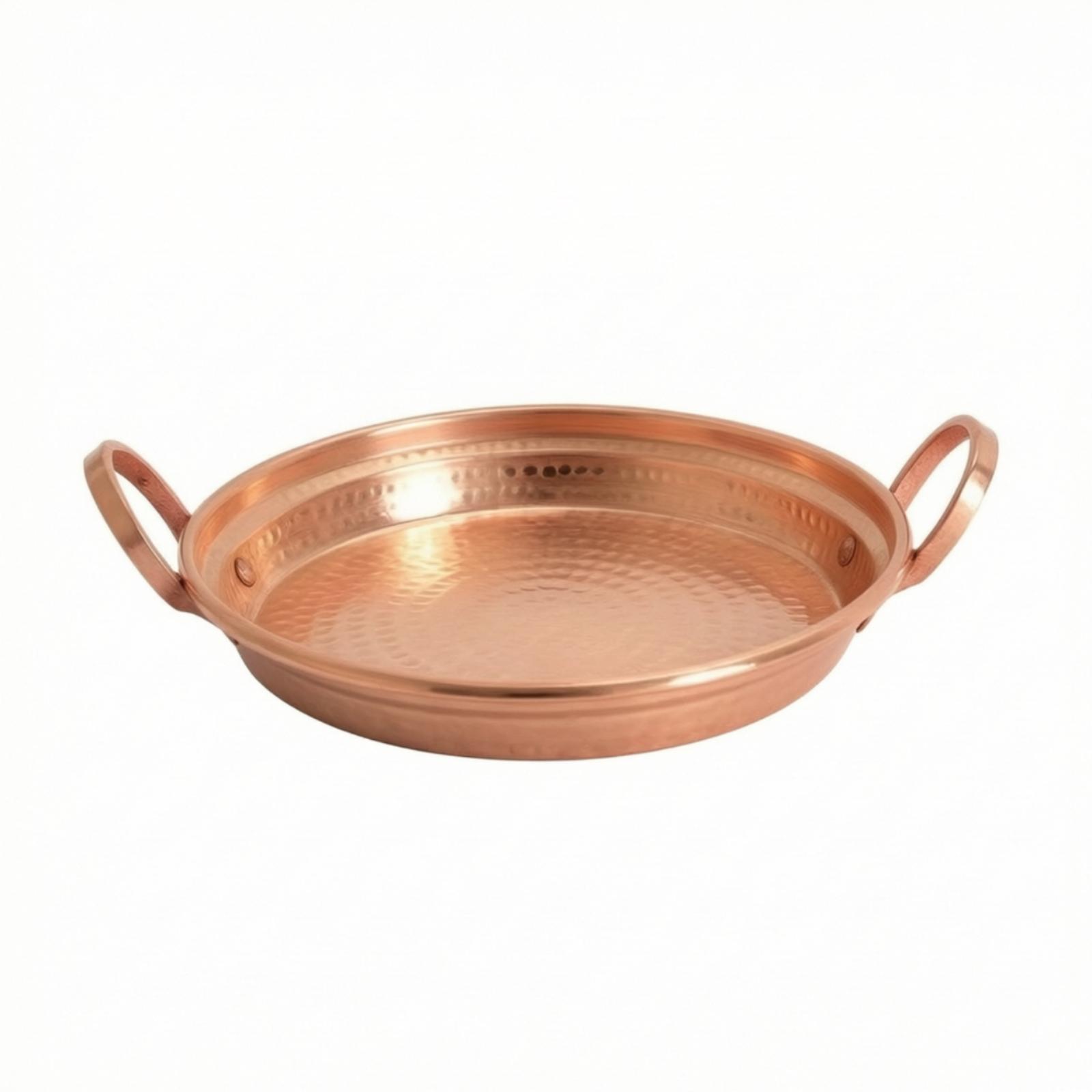 Copper Pan twoHandle Pan with  - Home Cooking Host 评论和价格