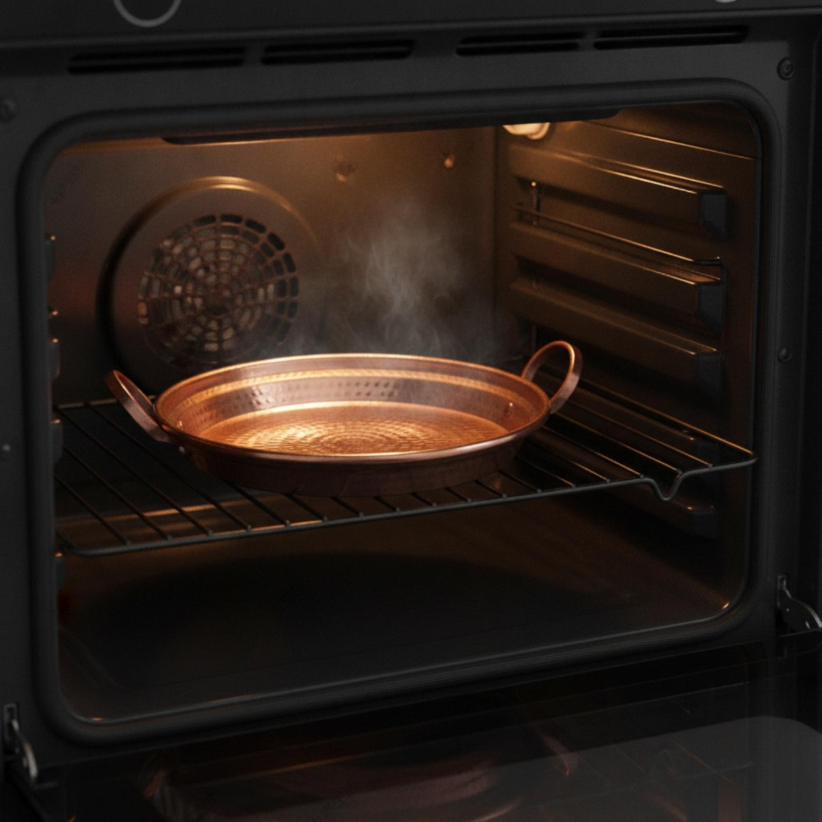 Copper Pan twoHandle Pan with  - Home Cooking Host 评论和价格