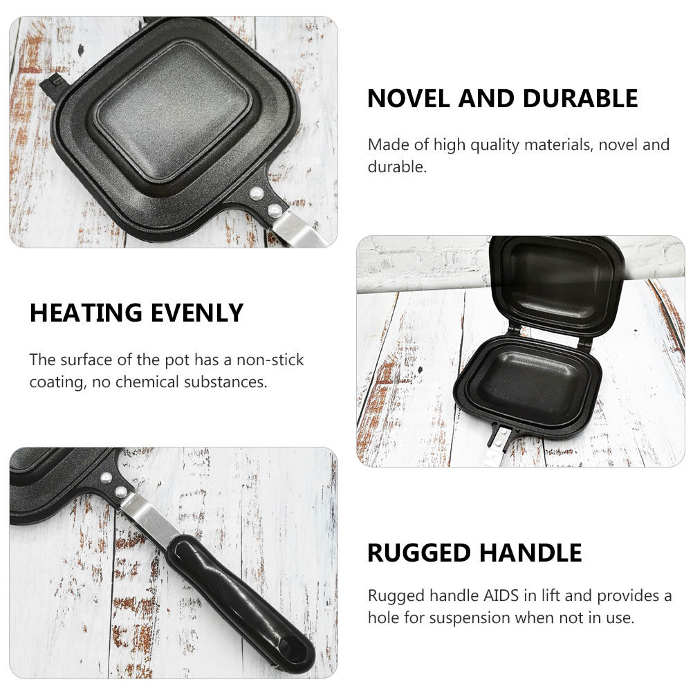 Double-Sided Non-Stick Skillet - Home Cooking Egg Sandwich 评论和价格