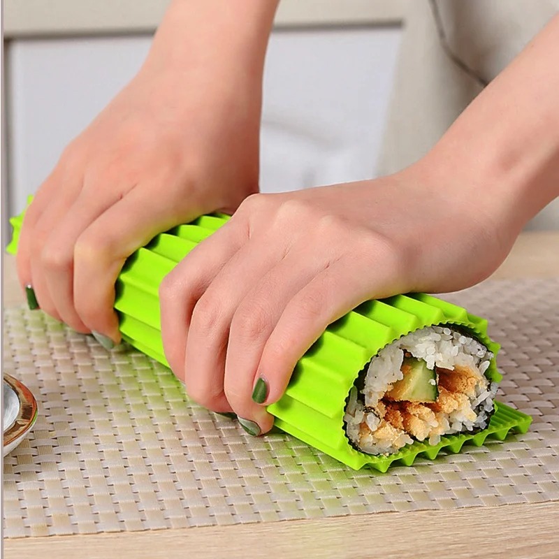Imitation Bamboo Silicone Sush - Sushi Mat Bamboo 评论和价格
