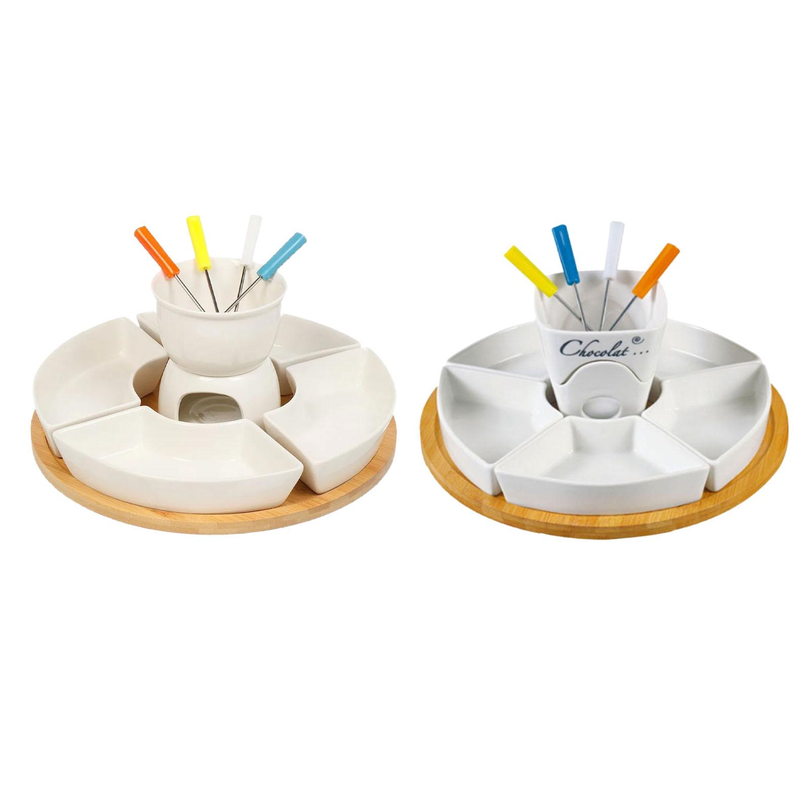 Fondue Pot Melting Pot Set, Bu - Fondue Pot Ceramic 评论和价格