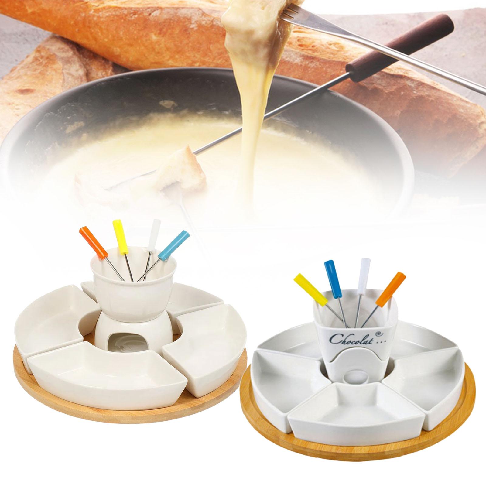 Fondue Pot Melting Pot Set, Bu - Fondue Pot Ceramic 评论和价格