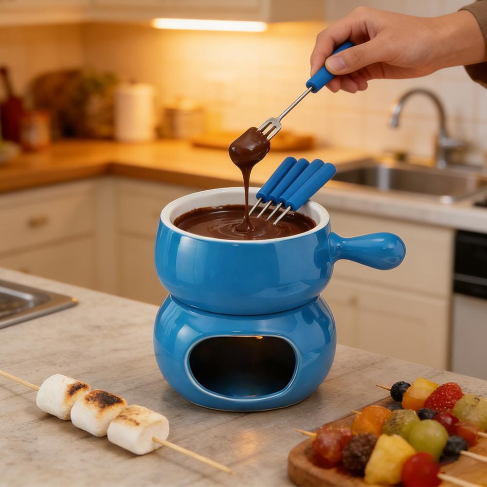 Chocolate Fondue Cup Ceramic W - Fondue Pot Ceramic 评论和价格