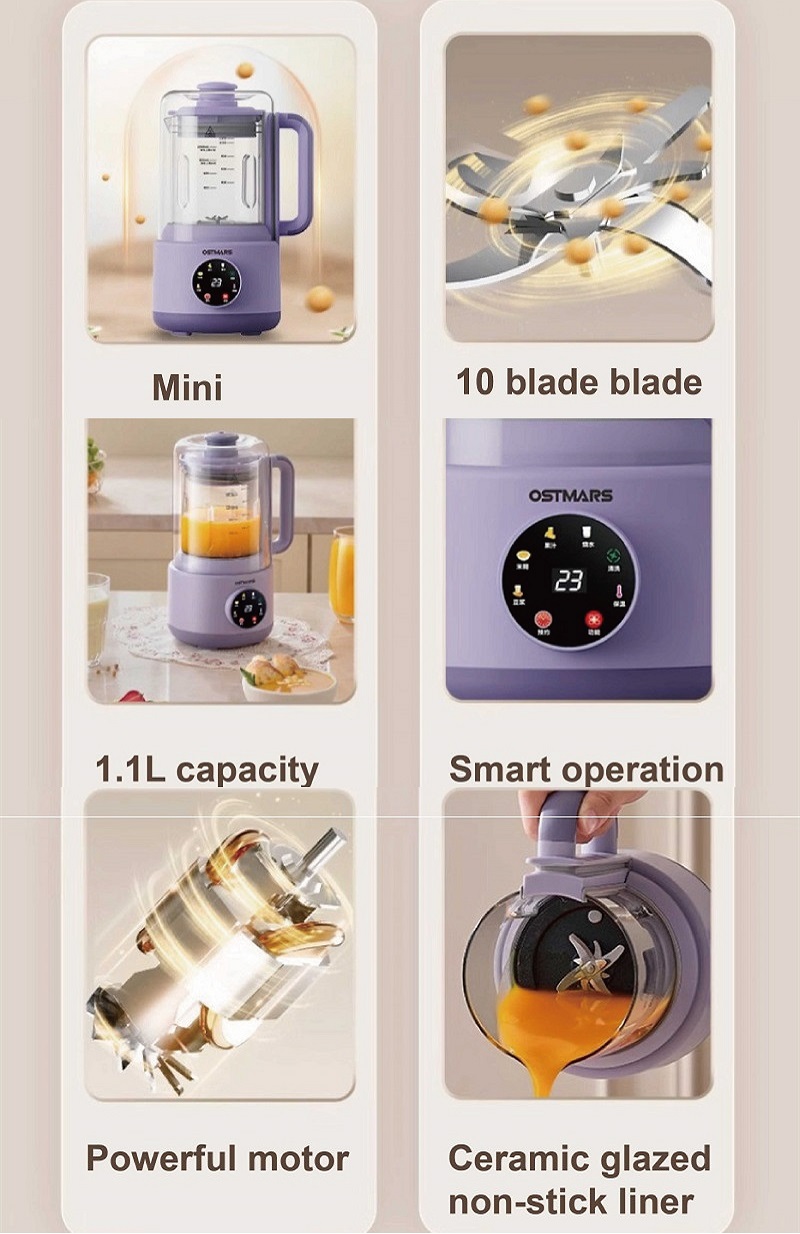 600W Home Soy Milk Machine 110 - Home Cooking Electric 评论和价格