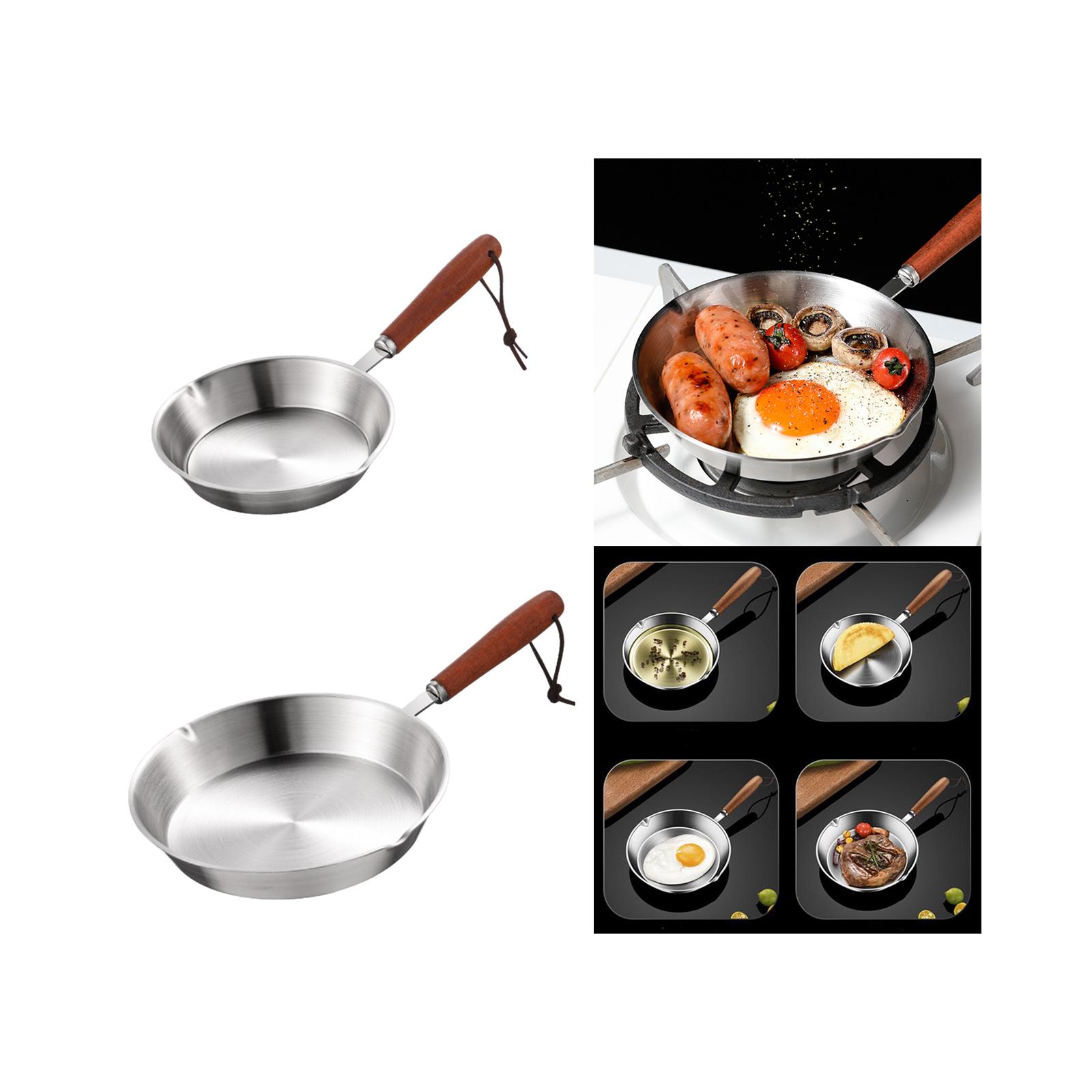 Kitchen Stainless Steel Fry Pa - Home Cooking Egg Sandwich 评论和价格
