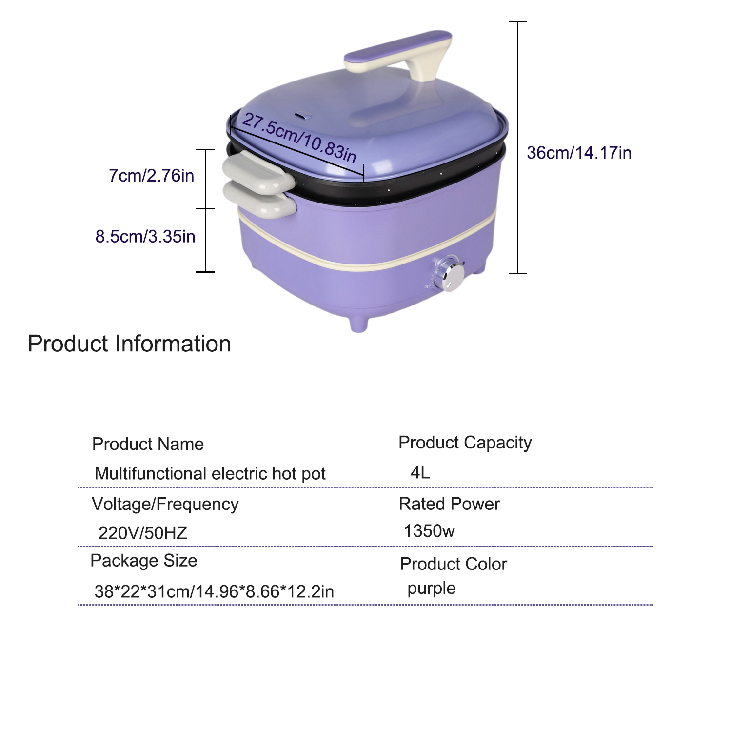 Mitcmolard Modern Multifunctio - Home Cooking Electric 评论和价格
