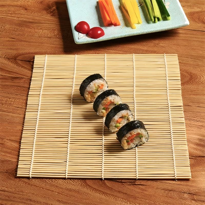 1Pcs Bamboo Sushi Seaweed Rice - Sushi Mat Bamboo 评论和价格