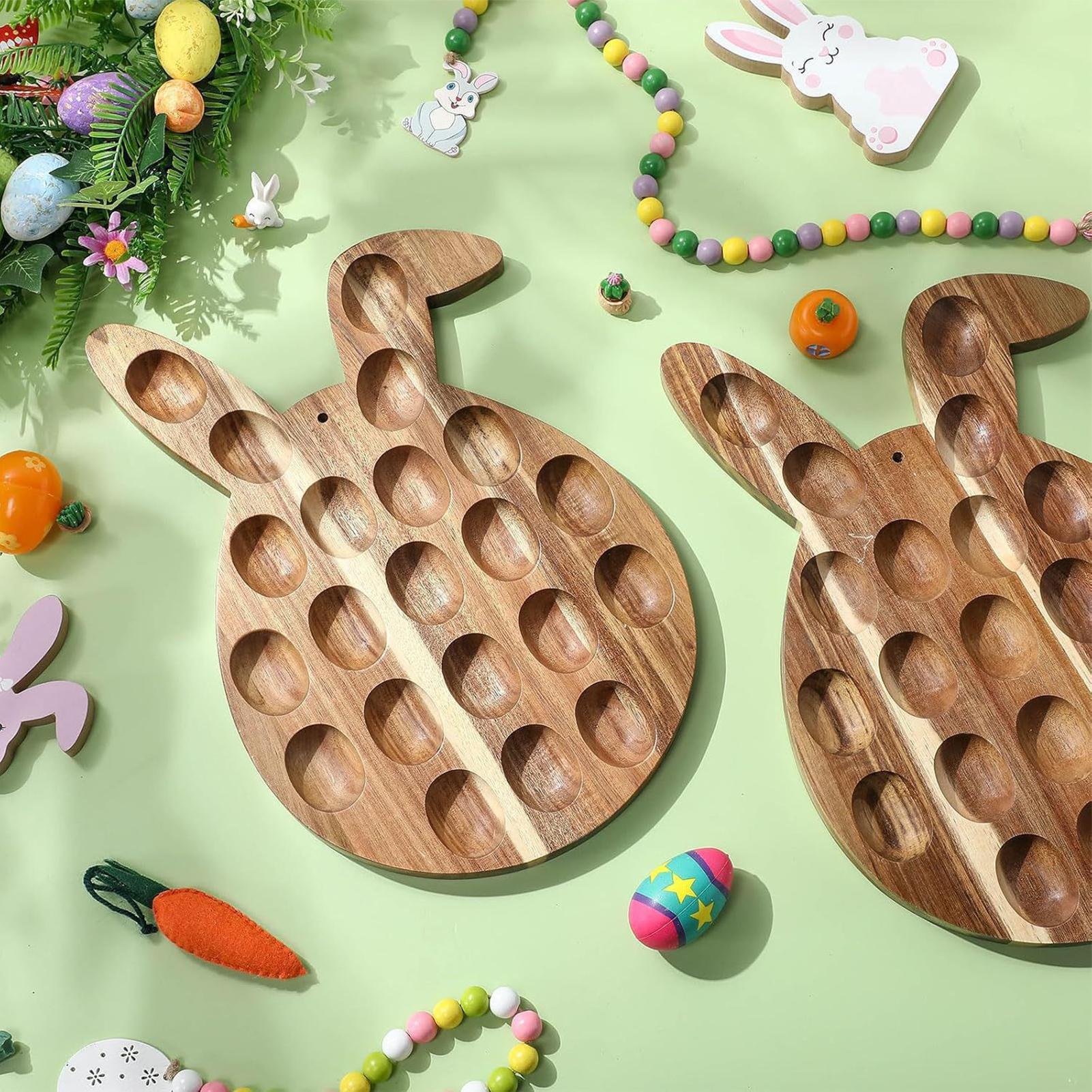 Easter Deviled Egg Platter 21- - Home Cooking Host 评论和价格
