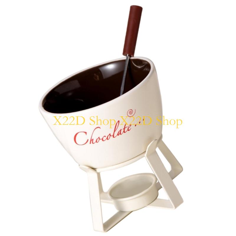 X22D Fondue Pots Set Tealight  - Fondue Pot Ceramic 评论和价格