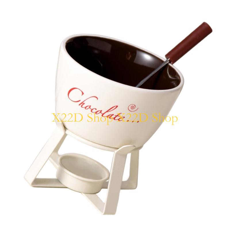 X22D Fondue Pots Set Tealight  - Fondue Pot Ceramic 评论和价格