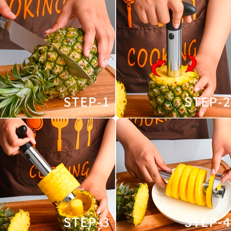 Pineapple Prep Tool, Corer and - Home Cooking Food 评论和价格