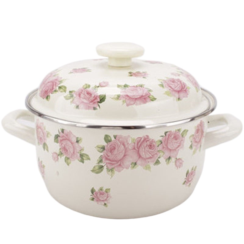 Thickened 16-24cm Elegant Pink - Fondue Pot Ceramic 评论和价格