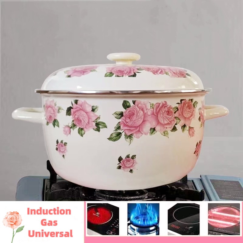 Thickened 16-24cm Elegant Pink - Fondue Pot Ceramic 评论和价格