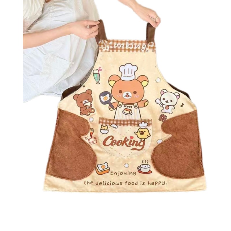 Cute Rilakkuma apron, waterpro - Home Cooking Meals 评论和价格