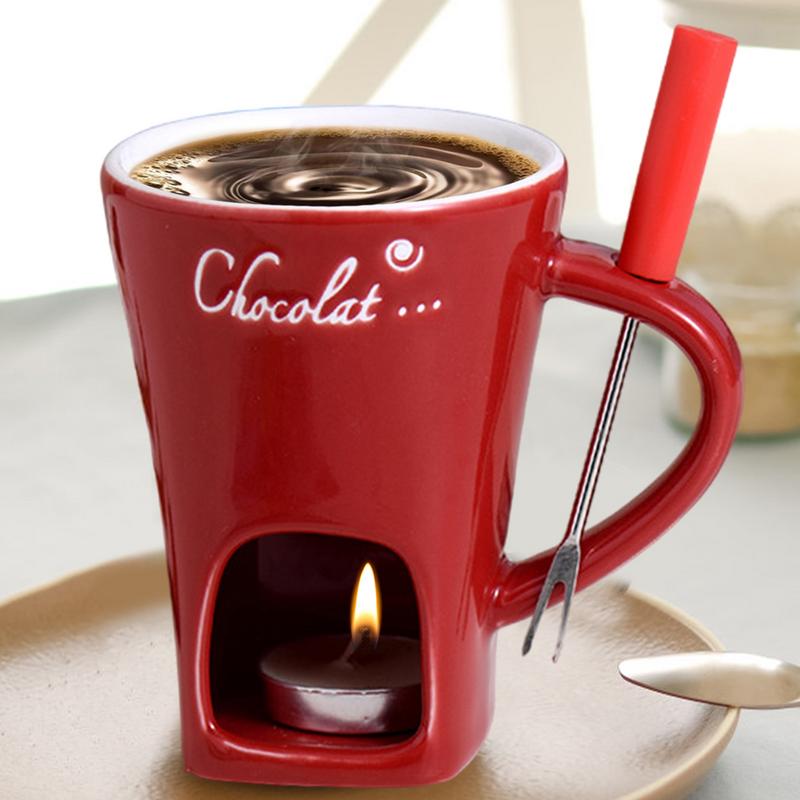 Chocolate Mug Hot Pot Ceramic  - Fondue Pot Ceramic 评论和价格
