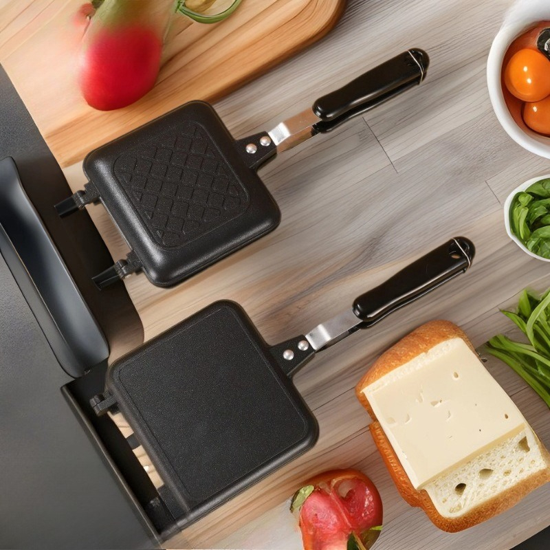 New Non-Stick Sandwich Maker D - Home Cooking Egg Sandwich 评论和价格