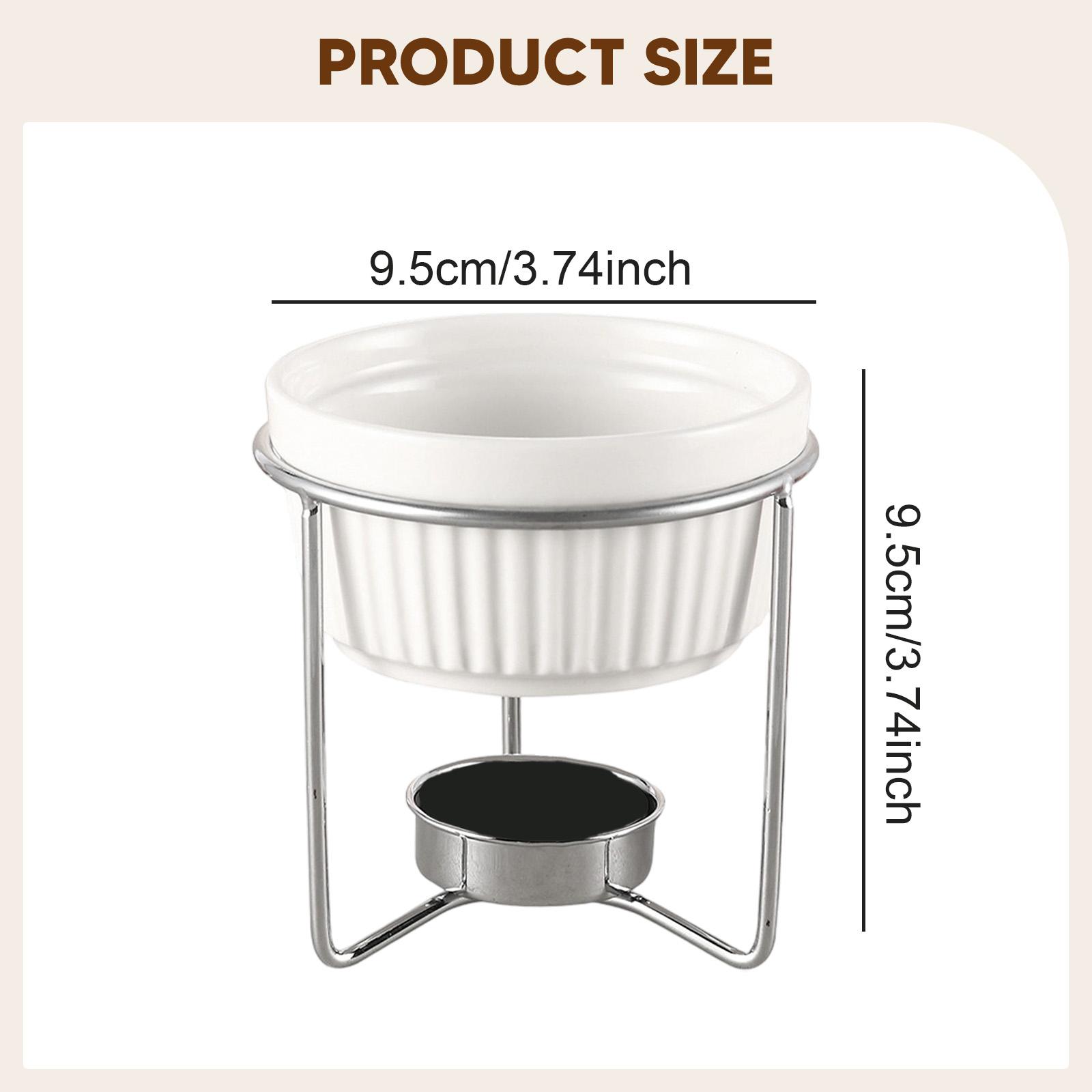 Ceramic Butter Warmer Fondue P - Fondue Pot Ceramic 评论和价格