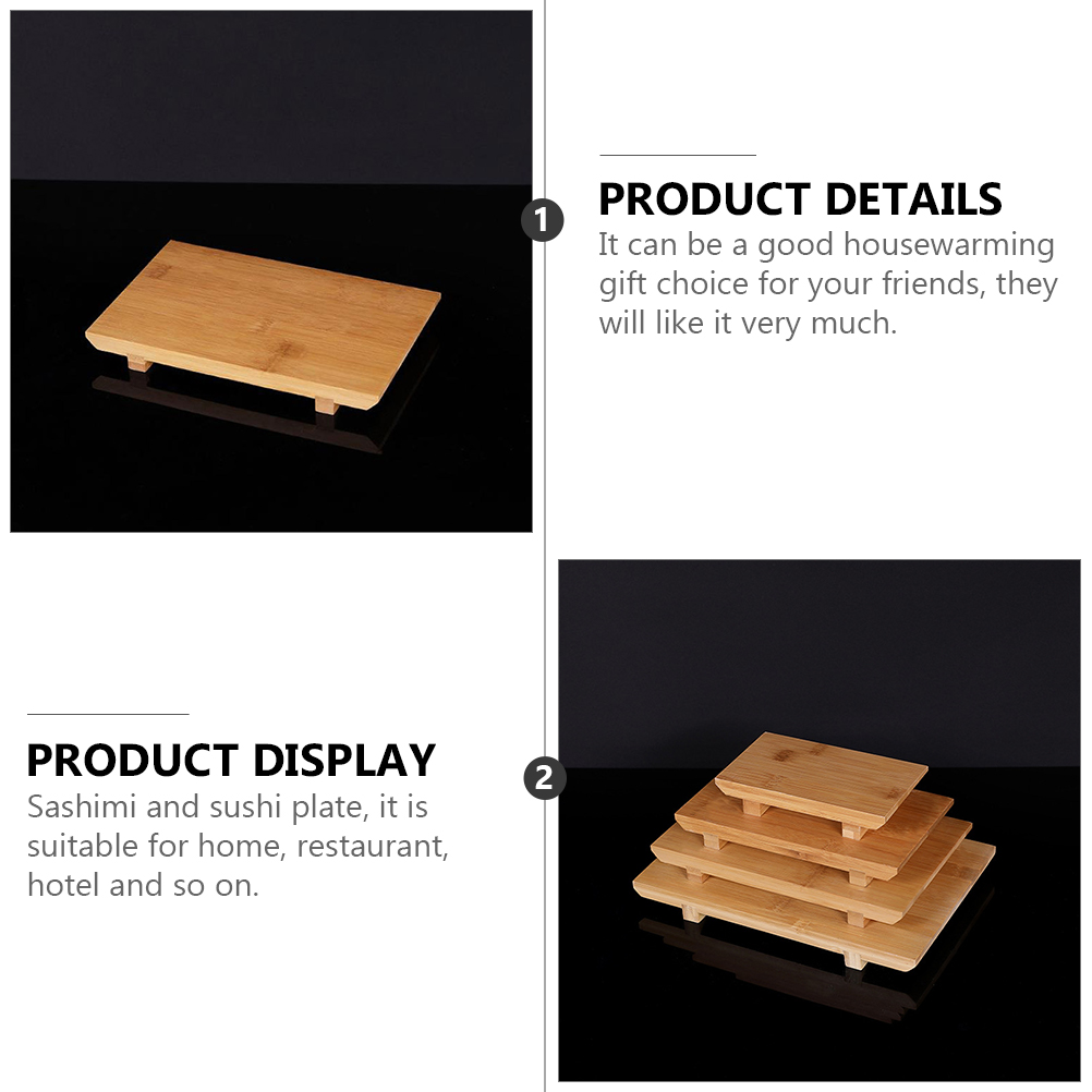 Sushi Tray Serving Plate Sashi - Sushi Mat Bamboo 评论和价格