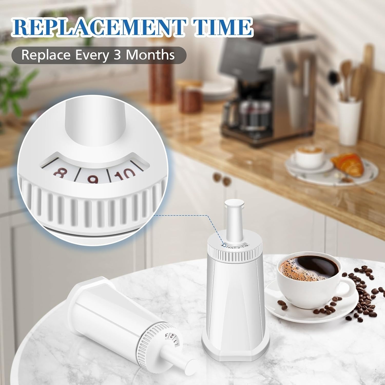 Replacement Water Filter for B - Breville Espresso Barista Touch 评论和价格