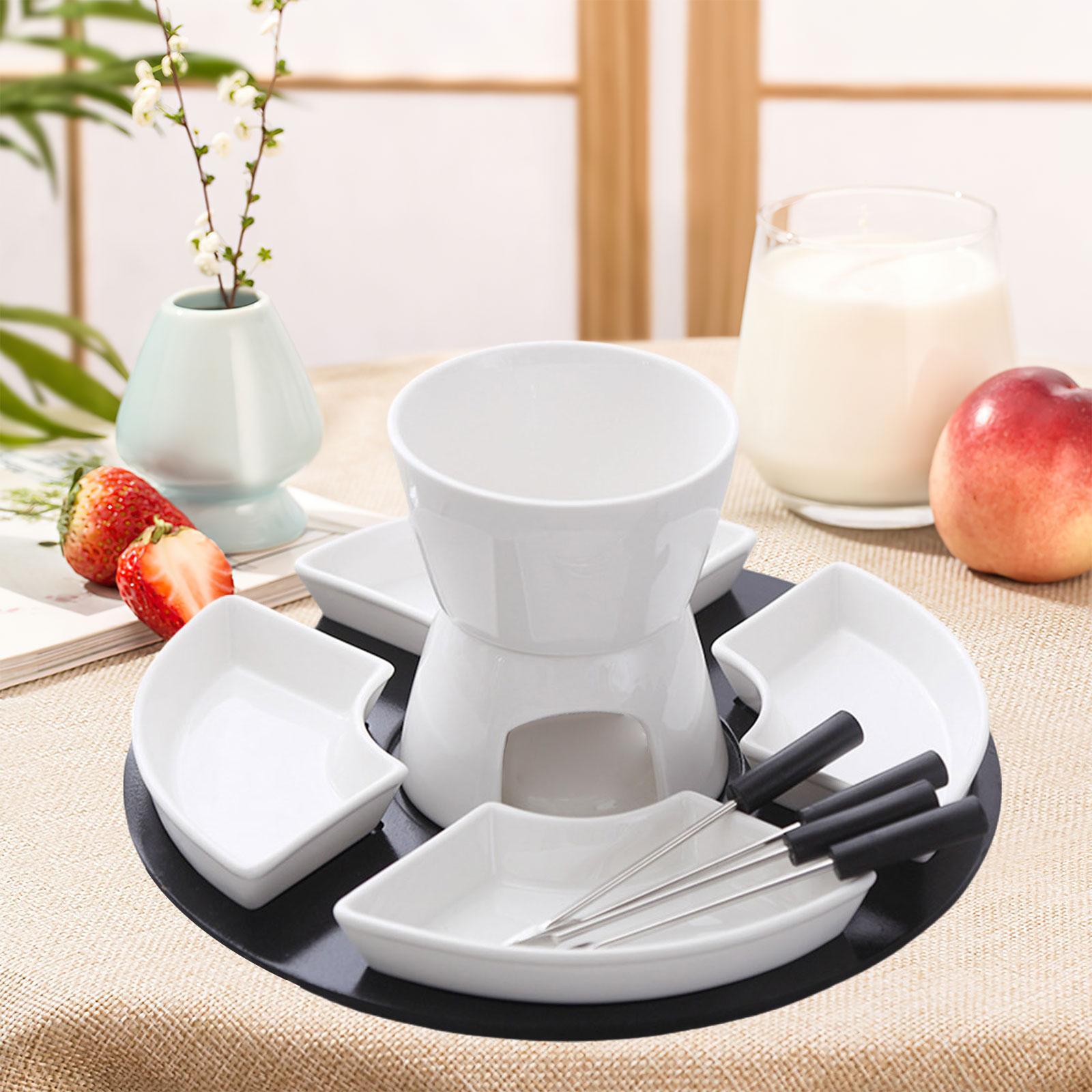 Porcelain Butter Holder Cerami - Fondue Pot Ceramic 评论和价格