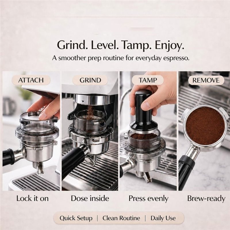 B51CNEW! Twist-Lock Portafilte - Breville Espresso Barista Touch 评论和价格