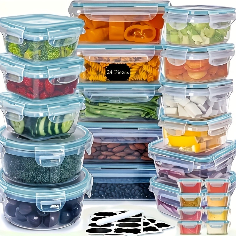 48PCS BPA-Free Food Storage Se - Home Cooking Food 评论和价格
