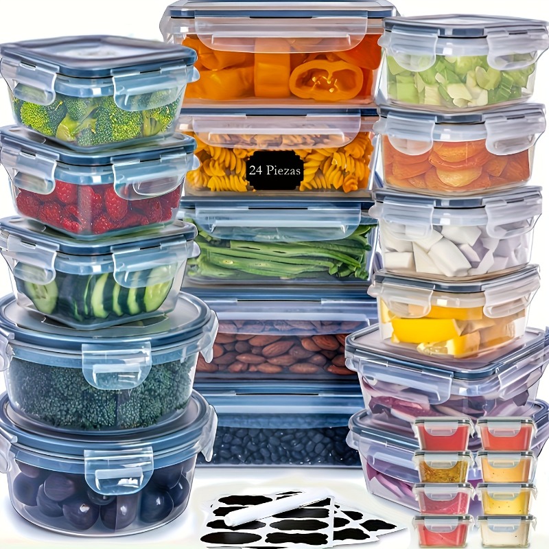 48PCS BPA-Free Food Storage Se - Home Cooking Food 评论和价格