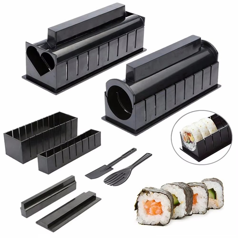 3/10pcs Set Japanese Sushi Mak - Sushi Mat Bamboo 评论和价格