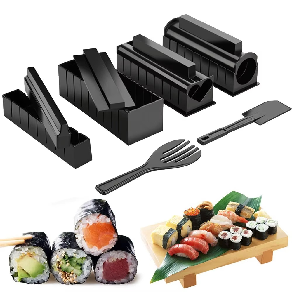 3/10pcs Set Japanese Sushi Mak - Sushi Mat Bamboo 评论和价格