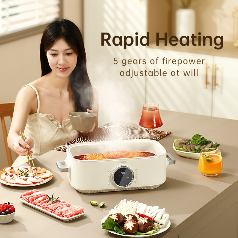 10L 3-in-1 Electric Food Steam - Home Cooking Restaurant 评论和价格