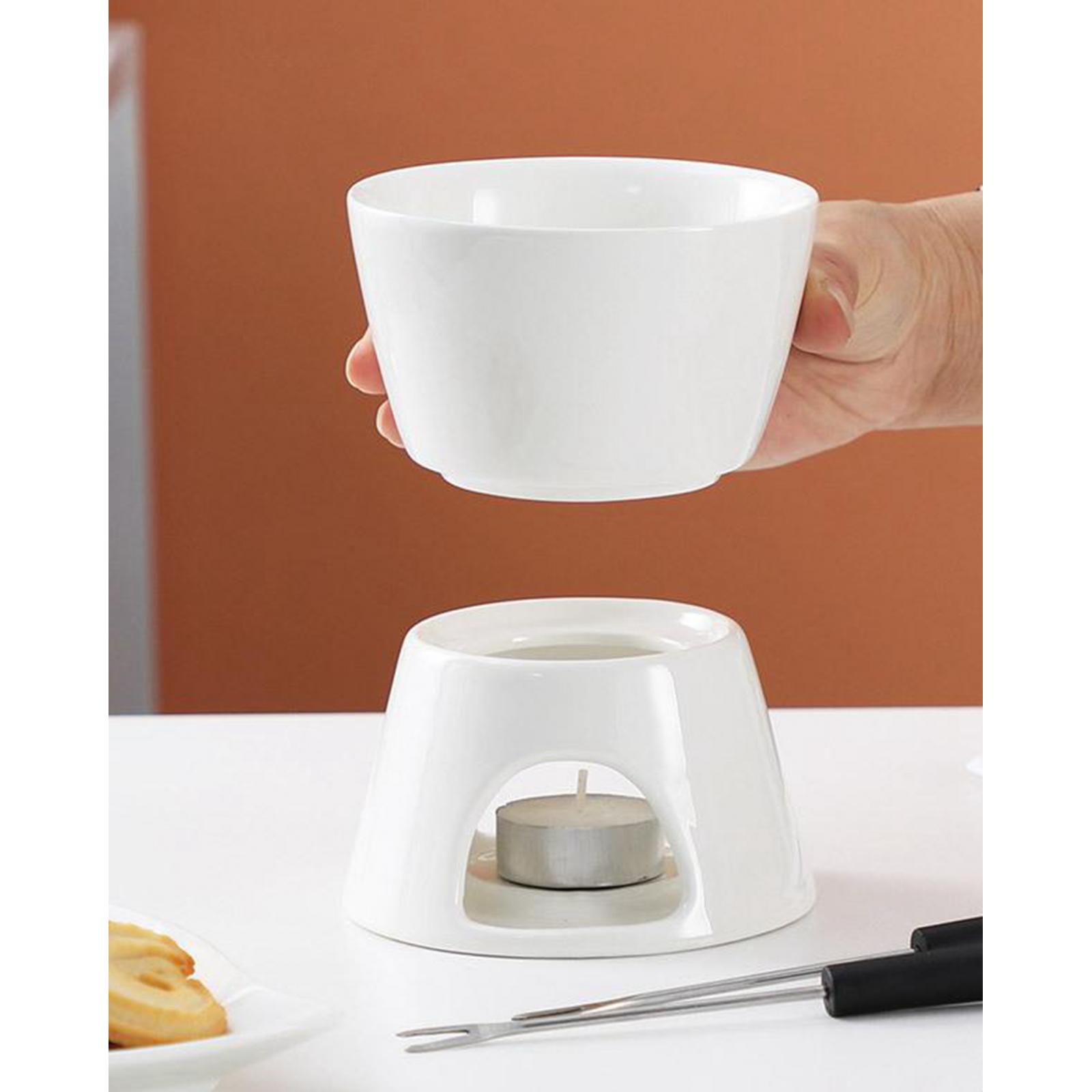 Ceramic Chocolate Cheese Fondu - Fondue Pot Ceramic 评论和价格